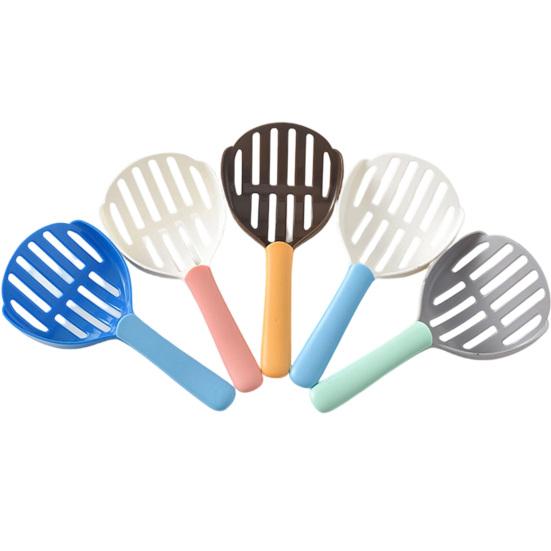 Cat Litter Scoop Plastic Cat Sifting Shovel Wide Litter Scooper Mesh Litter Sifter Poop Sifting Scooper