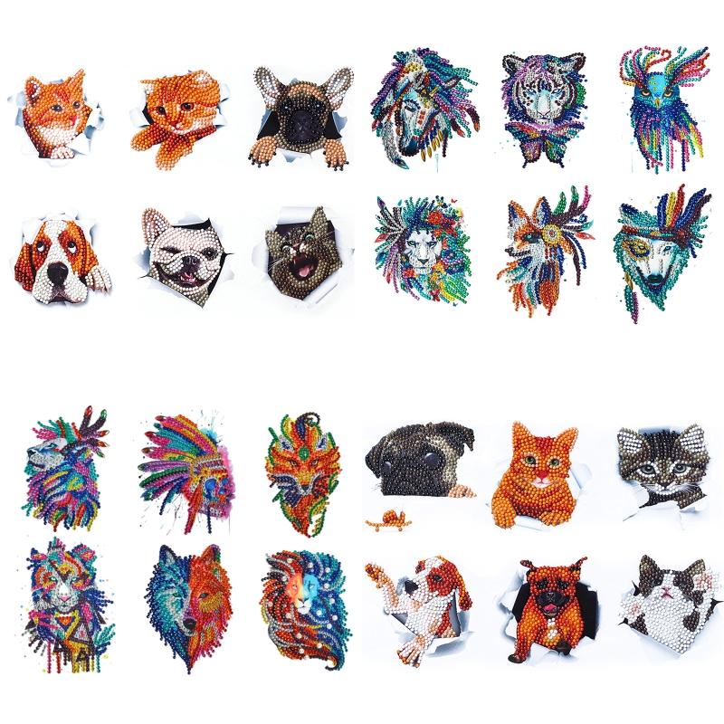 Buy Diamond Painting Stickers Kits for Kids,DIY 5D Diamond Art Stickers by Numbers at affordable