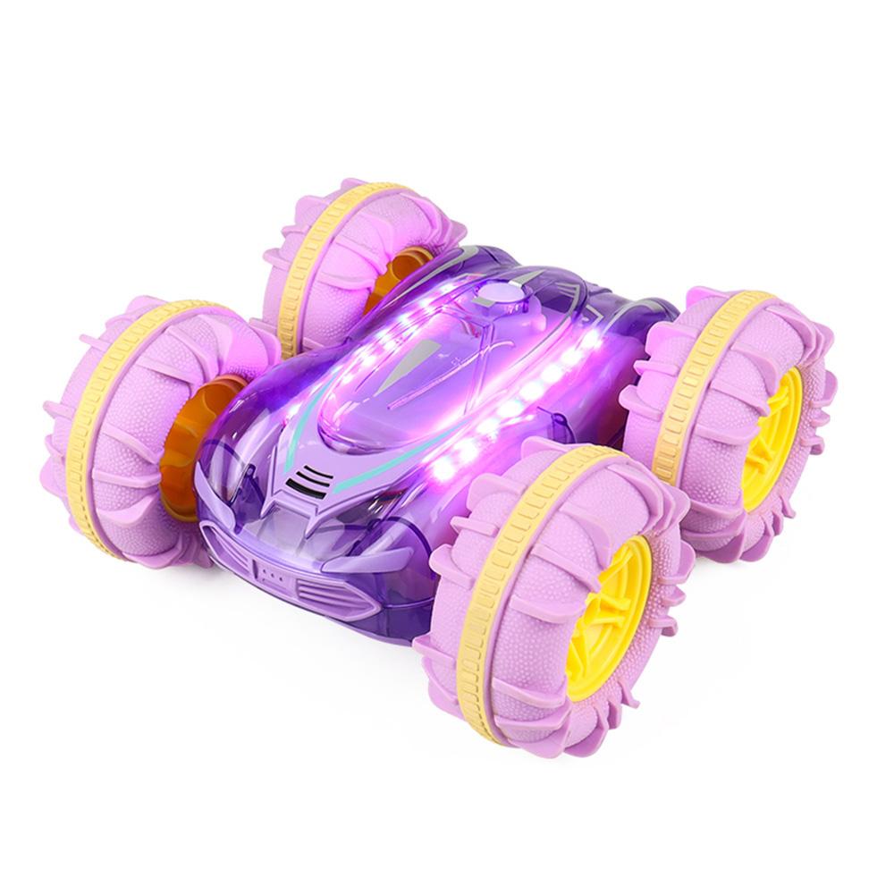 Remote Control Car, 2.4 GHz 4WD Amphibious Waterproof Stunt Car Gesture Sensing Remote Control Boat