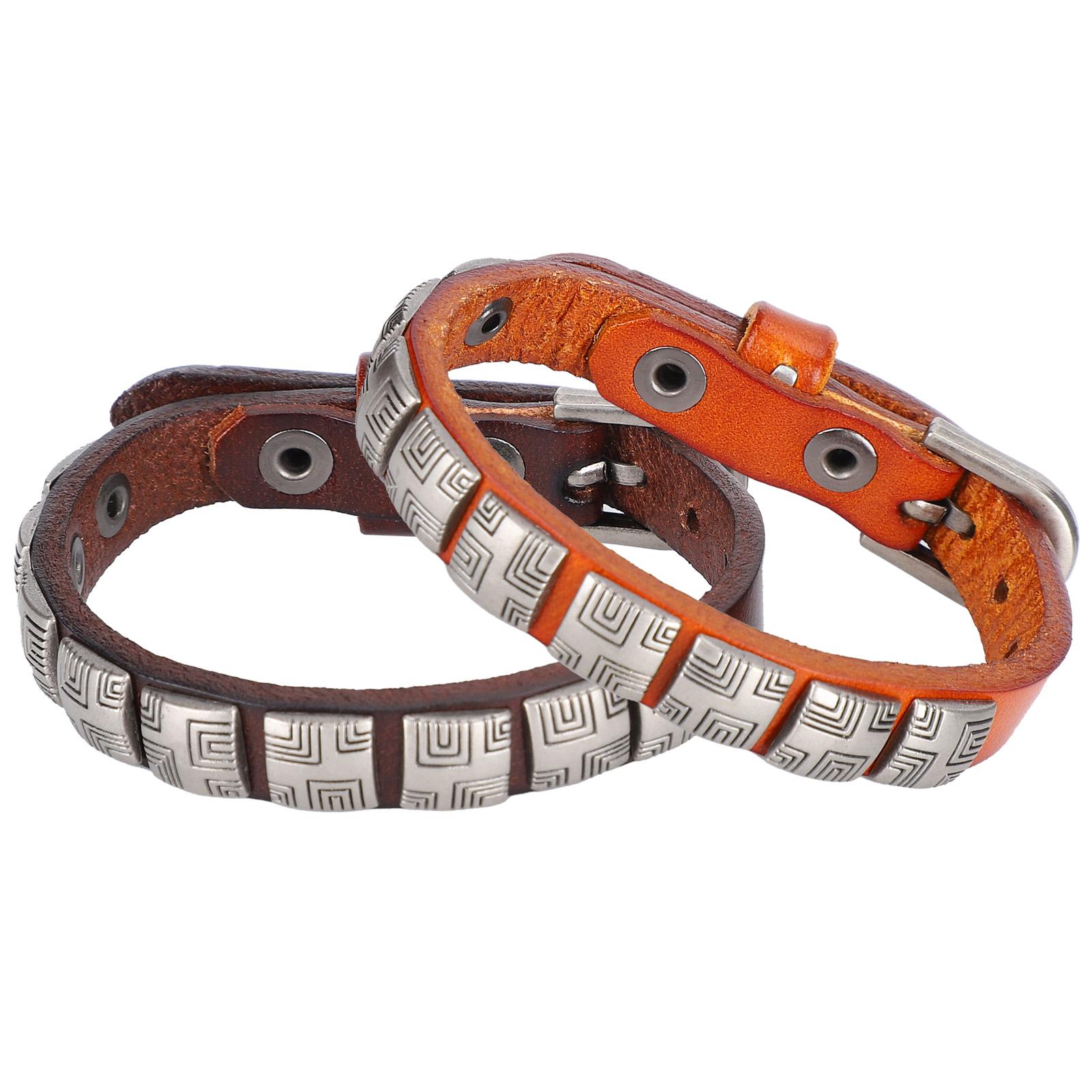 Панк Браслет Наручный браслет Регулируемый Винтажный браслет Ювелирные изделия Аксессуары для переодевания