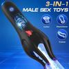 Men Silicone Vibration Trainer Waterproof Travel-Friendly Pleasure Device Adult Personal Massager