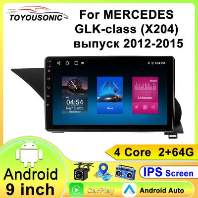 For MERCEDES GLK-class (X204) 2012-2015 Navigation GPS Android Car Radio Multimedia Player Stereo wifi+4G Carplay Auto Video