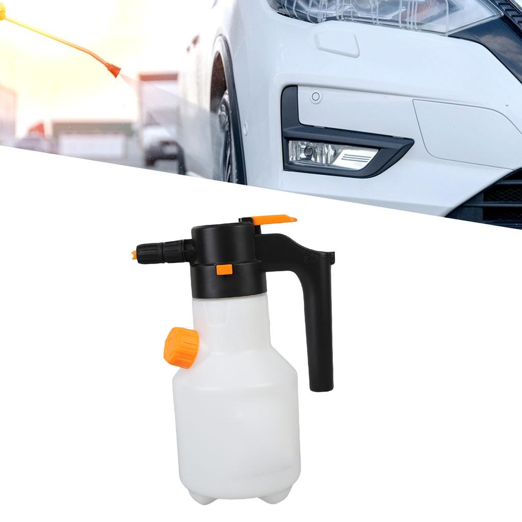 USB Rechargble Cordless Electric Foam Sprayer 2L Car Wash Sprayer Electric Foam Cannon for Home Watering Garden Plants and Car Buty and Clning