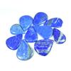 29-38MM Blue Lapis Lazuli Pear Cabochon Loose Gemstone 10Pcs Lot for Jewelry SY-440