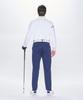 Coq Sportif Golf sweat quick UV for everyday NV00 [Le Golf] pants, 9/10 length, slacks, wicking, drying, stretchy, protection, use, golf, LG5SLP50M,