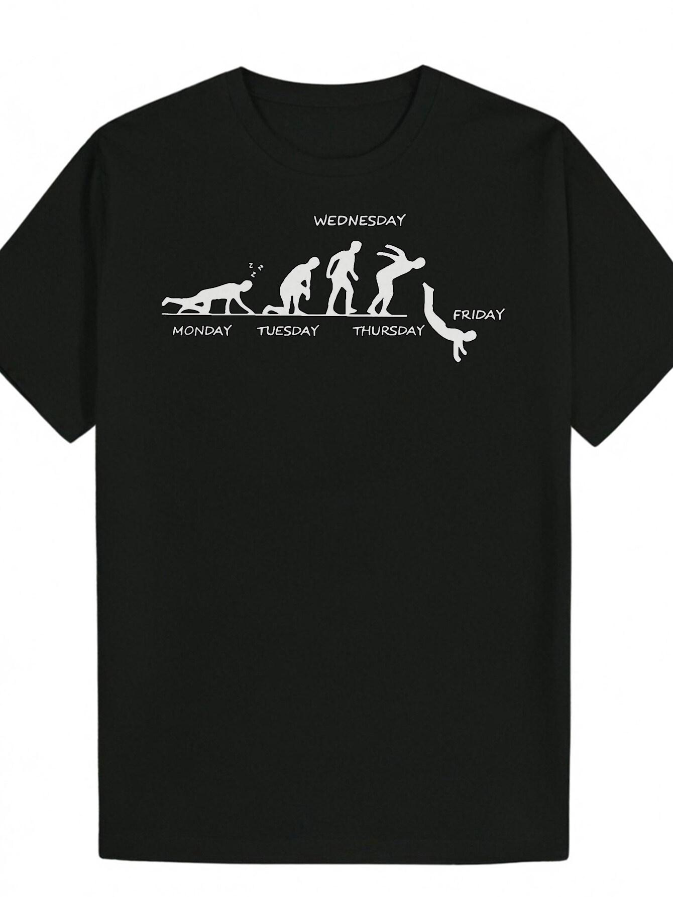 Casual Crew Neck T-shirt XXXXL