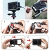 Metal Protective Camera Cage Magnetic Adsorption for Action 5 Professional with Quick Release and Cold Shoe Interfaces