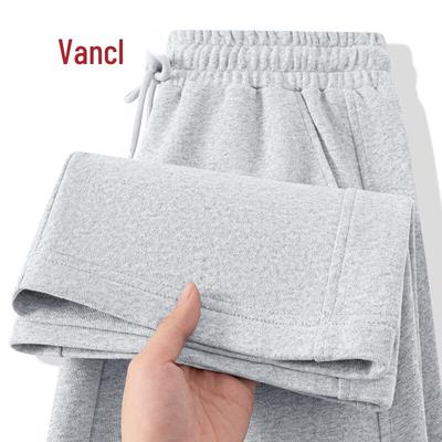 VANCL Men's Heavyweight Pure Cotton Straight-Leg Casual Pants