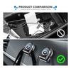 2pcs Car Air Vent Hook Paste USB Cable Headphone Storage Hooks For BMW X1 X3 E39 E46 E30 E36 E87 E60 E90 F26 G02 E70 F15 E53 G05