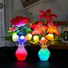 Light Sensor Night Light Plug-in Bedside Night Lamp New LED Mushroom Night Light  Bedroom