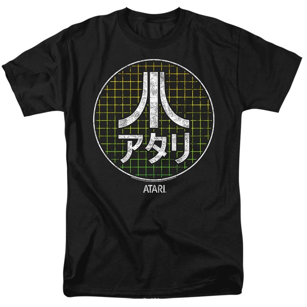 Atari - Japanese Grid - Unisex Short Sleeve Children s T-shirt - Black 110