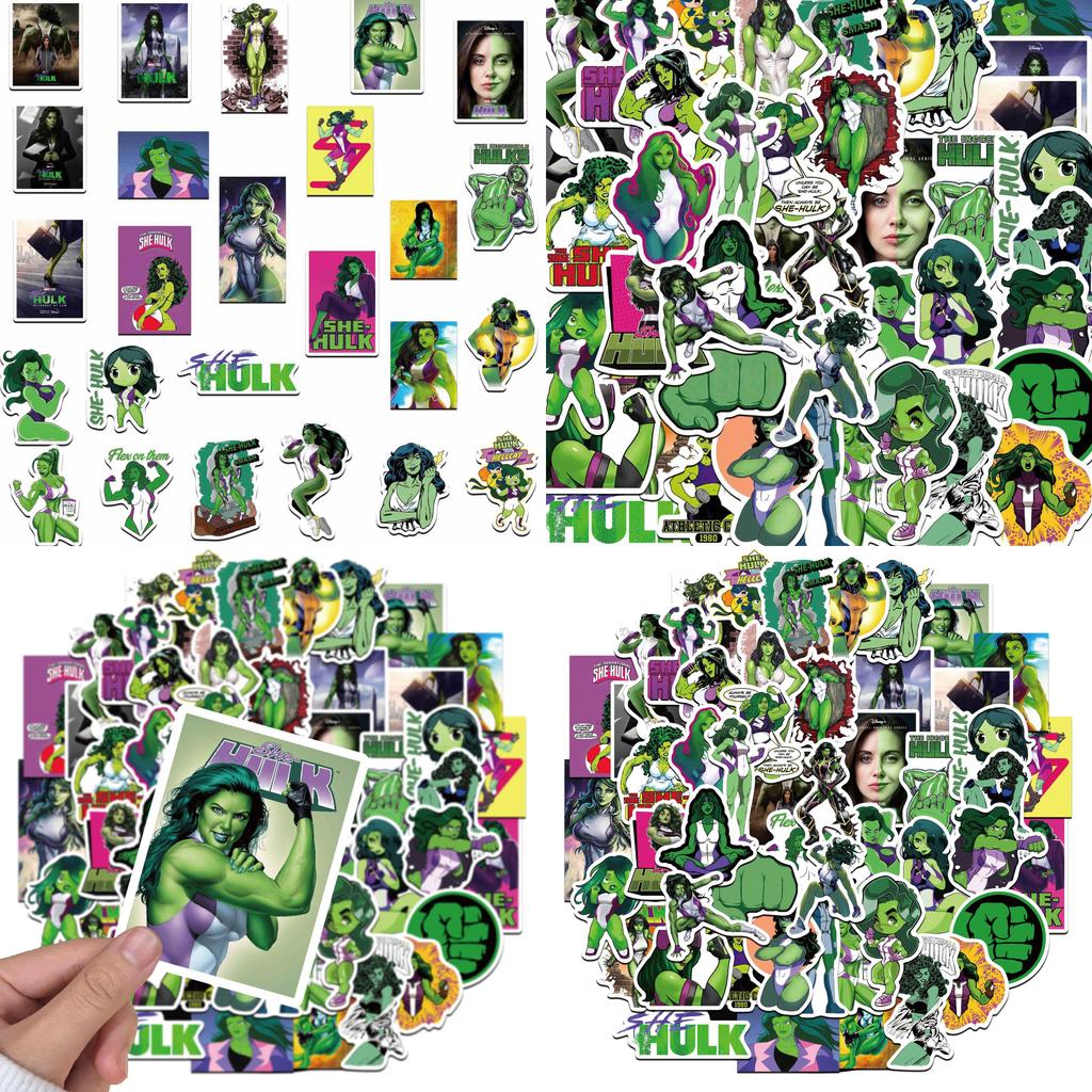 She Hulk Attendey At Law 50pc Waterproof Diy Notebook Stickers For Legal Attendance