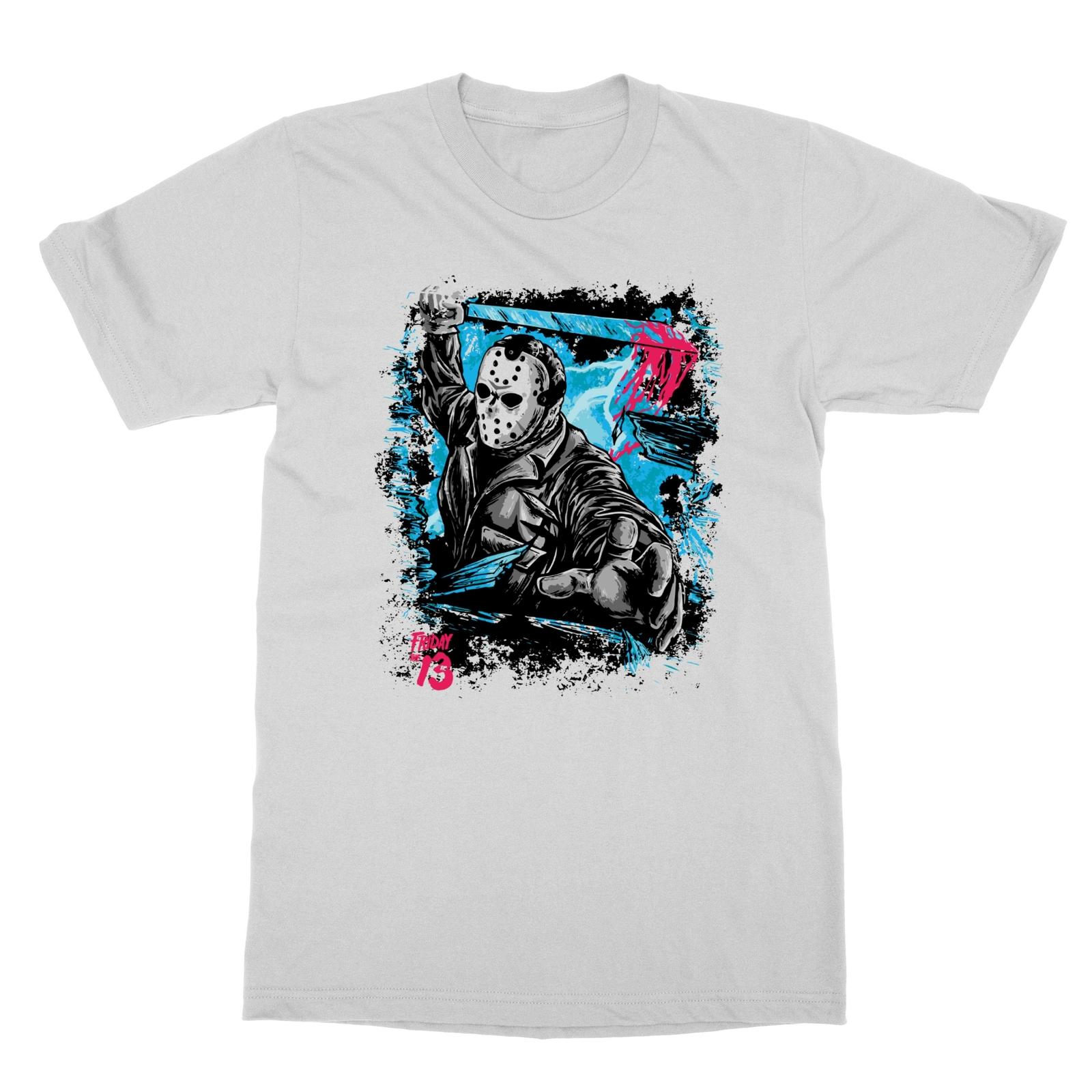 Friday the 13th Horror Jason Voorhees Men s T-shirt S разноцветный