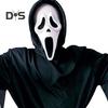 1 szett gyerekeknek Halloween jelmez szett hátborzongató szellem Cosplay maszk kesztyűk öv köntös öltöny farsangi parti előadás kísértetházi gyerekruha