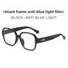 Vintage Leopard Frame Square Glasses With Blue Light Blocking For Fashionable Outdoor Wear