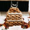 Svatební figurka Vintage Affair Rustikální Just Married Svatební dort nebo sýrový věnec Sprcha pro nevěstu Dekorace na rozlučku se svobodou