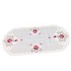 Home Decor Tablecloth Reusable Table Runners White