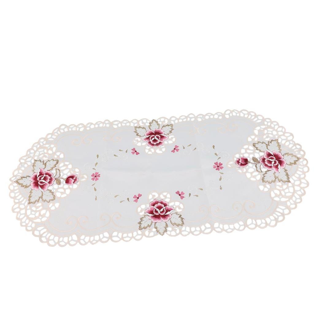 Home Decor Tablecloth Reusable Table Runners White
