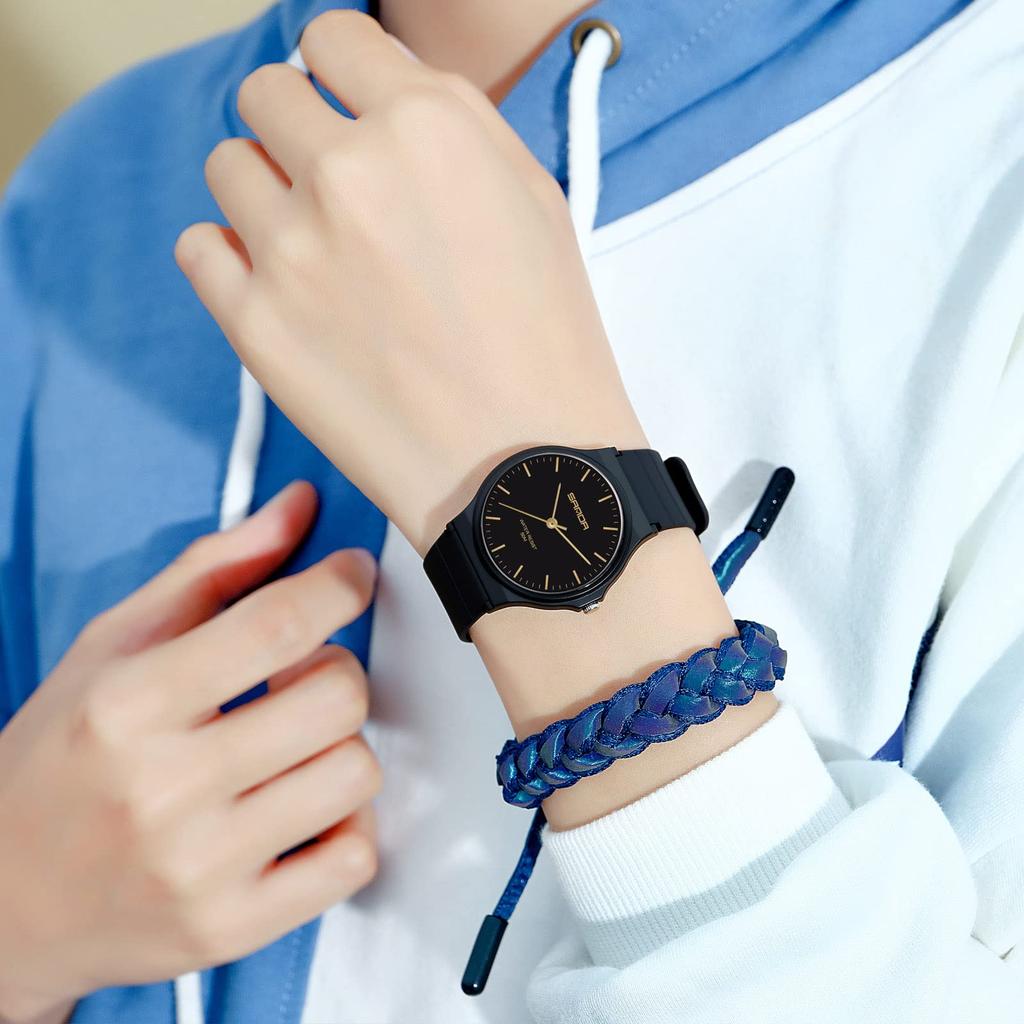 RORIOS and Analog Simple Stylish Quartz Popular with and Perfect for Casual and Men's Women's Watch, Design, Waterproof, Movement, Students, Girls,
