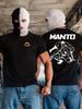 T-Shirt Manto Wrestler Hanging On the Shoulder