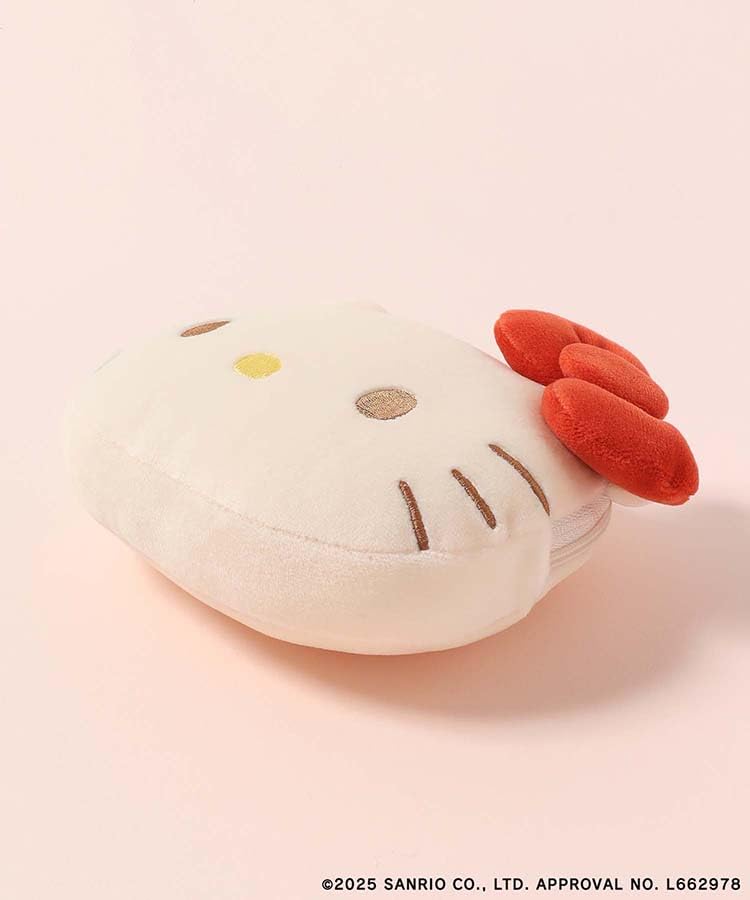 Bleu Bleuet X Sanrio Characters Mochimochi Pouch (Marron Cream)