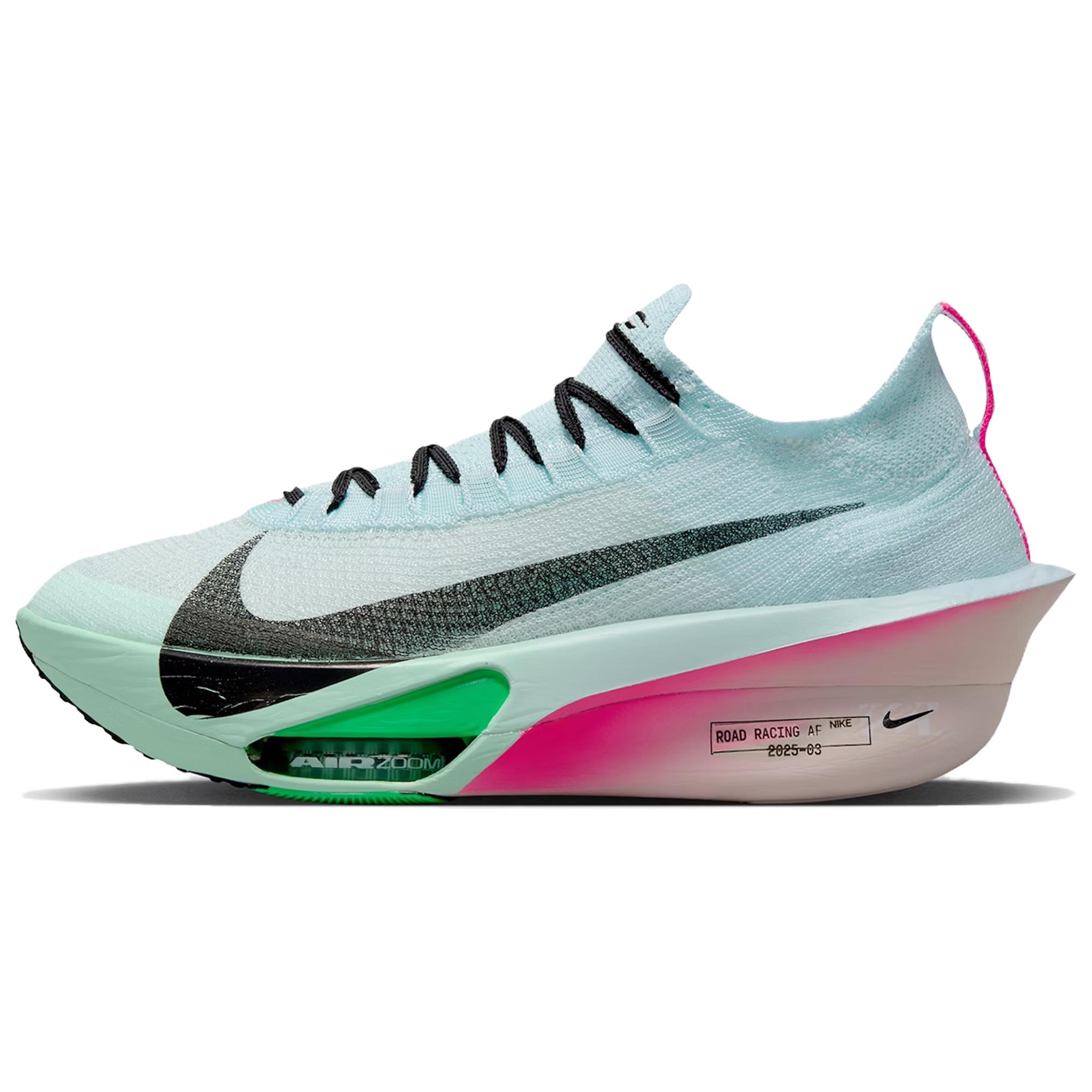 

Nike Air Zoom Alphafly Next% 3 Износостойкие Кроссовки с Низким Верхом для Бега Мужские Сине-зеленые Кроссовки Повседневные FD8311-400 42.5