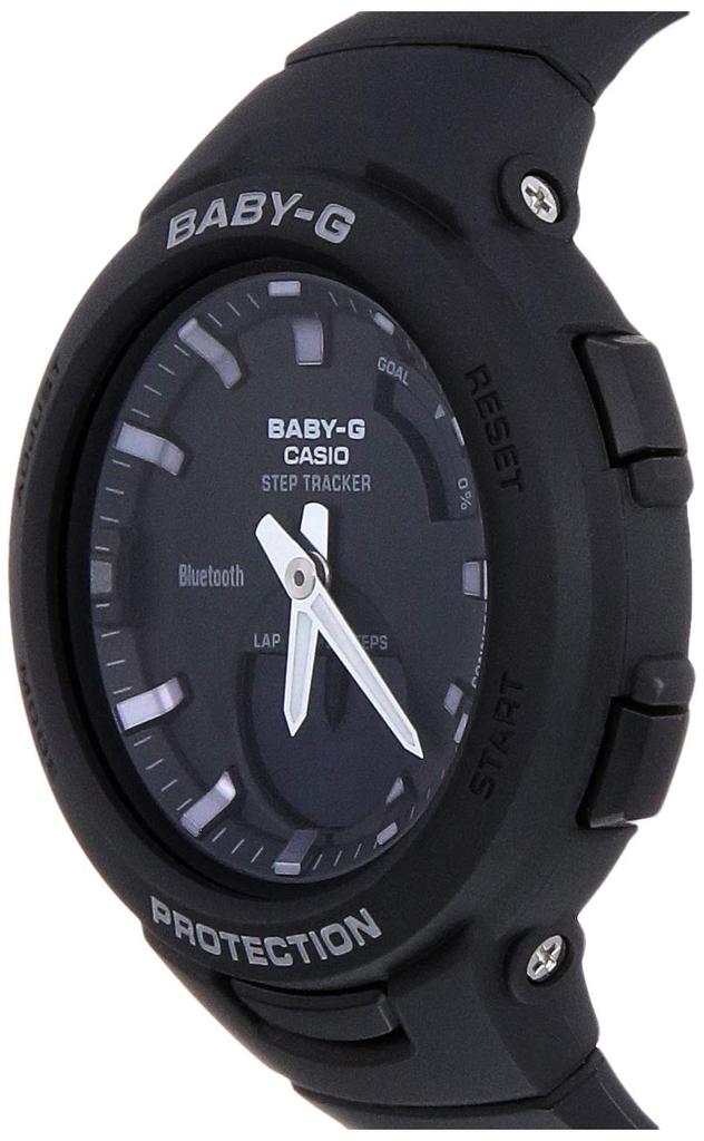 Black Ladies Analog Digital Casual Quartz [Casio] BSA-B100-1A Baby-G - [Product]