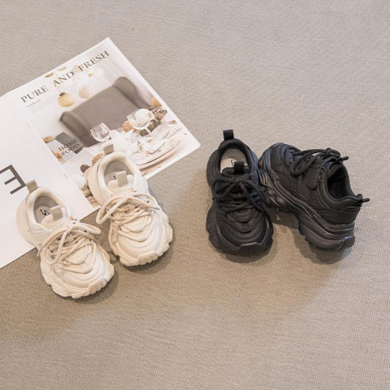 Обувь для девочек Кроссовки Весна и осень Новые легкие нескользящие повседневные туфли — фото 4