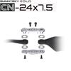 SUNNYSKY EOLO CN24 Carbon Fiber Folding Propeller (CN version)