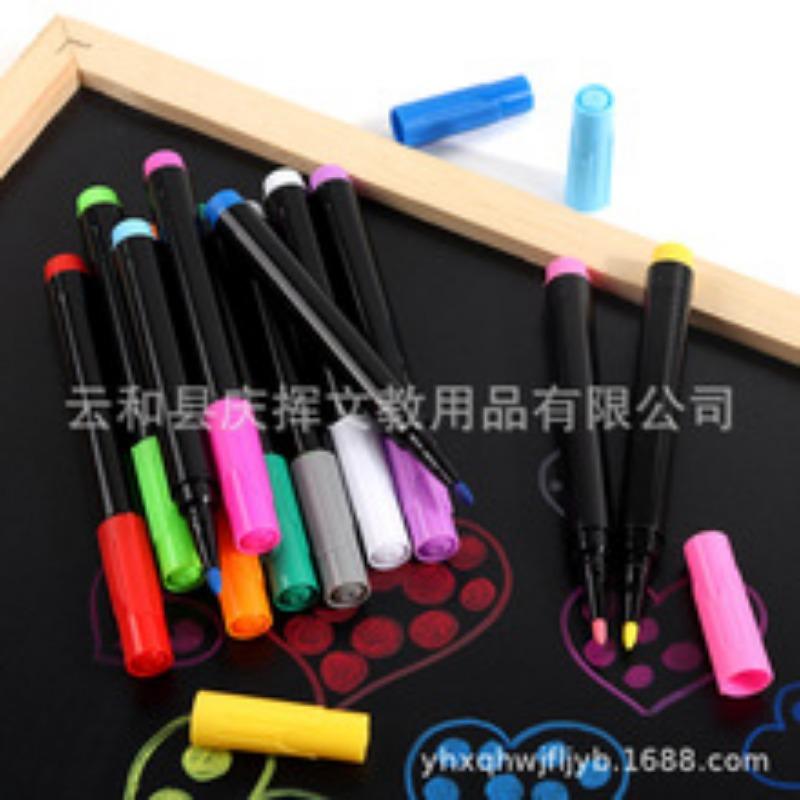 Dust Free Liquid Chalk Kids Graffiti Led Light Board Acrylic Painting Pen
