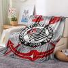 Corinthians Paulista  Print Flannel Blanket, High quality Comfortable for All Seasons, Home Decor, Warmth and Comfort