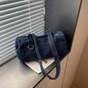 Denim Bag Women's Portable Shoulder Crossbody Bag Commuter Tote Bag