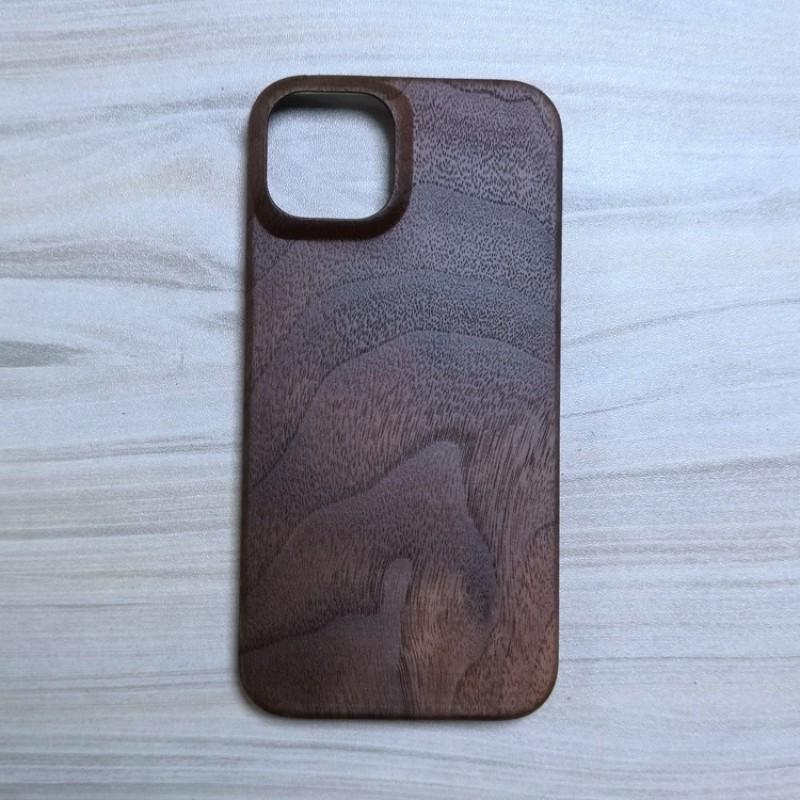 Wood Phone Case IPhone 15 Pro Max Natural Hard Protective Cover