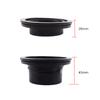 2 Pcs Black Rubber Car LED HID Headlights Retrofit Re-seal Seal Cap Dust Covers
