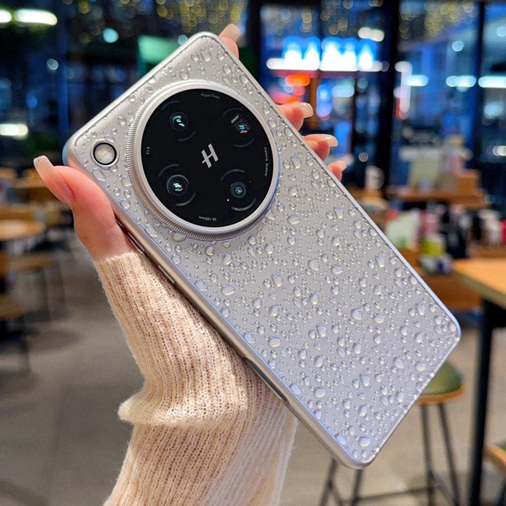 

For Oppo Find X8 Pro 5G Case Creative Raindrop Phone Back Cover Black