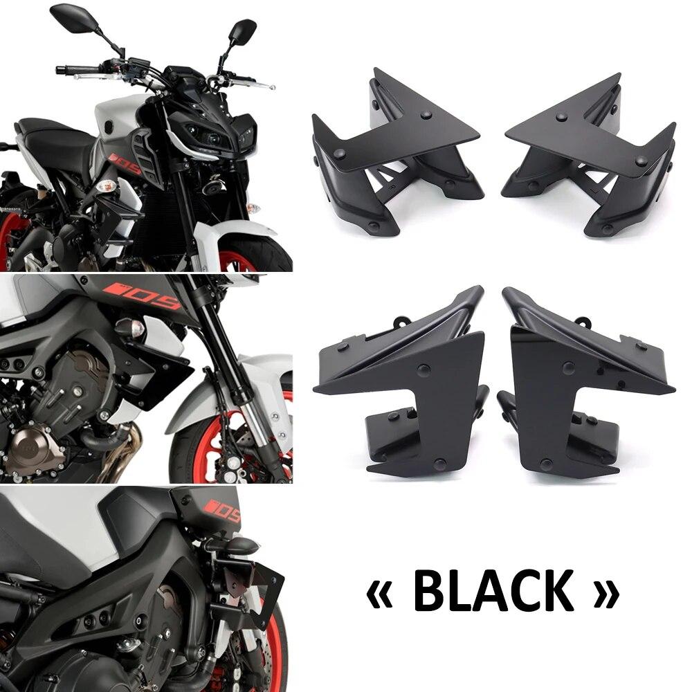 MT-09 2017- Motorcycle Parts Side Downforce Naked Spoilers Fixed Winglet Fairing Wings For Yamaha MT09 MT 09 SP 2018