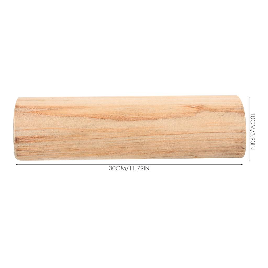 Smooth Pillow Wooden Pillow Small Neck Shoulder Pillow Wooden Shoulder Pillow Neck Pillow