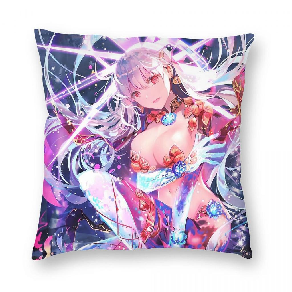 Fate Grand Order Kama Mara Pillowcase Polyester Linen Velvet Pattern Zip Decor Pillow Case Home Cushion Case