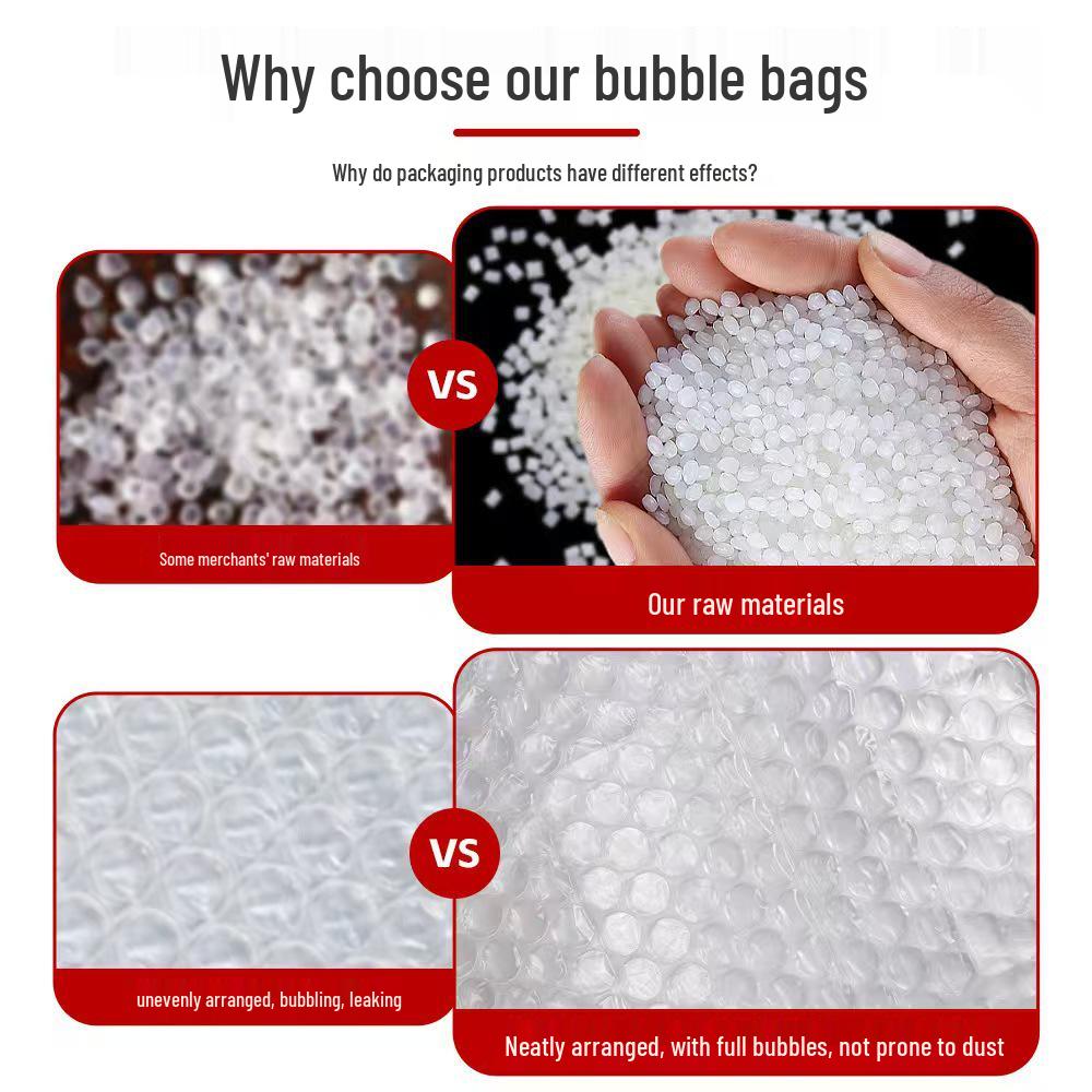 Pearlescent Waterproof Bubble Mailer - Shockproof Foam Padded & Self-Adhesive for Clothing