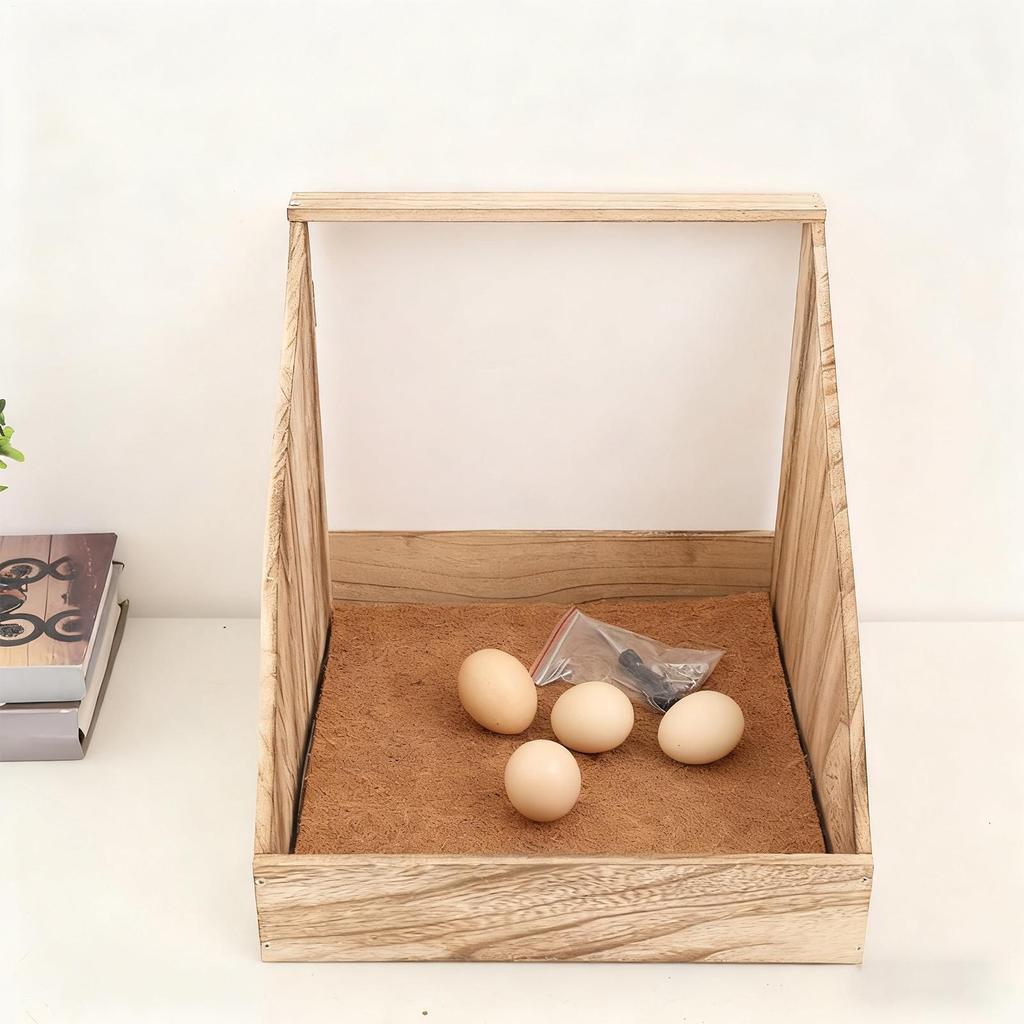 Cajas Nidales de Pollo Nido de Madera con Esteras Percha Cajas Nidales Para Gallinero Para Gallina Gallineros Casa Invierno Aves de Corral