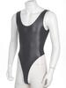 Mens Glossy Backless Bodysuit Leotard Underwear One-piece Swimsuit for Yoga Sports Fitness Swimming Clothes