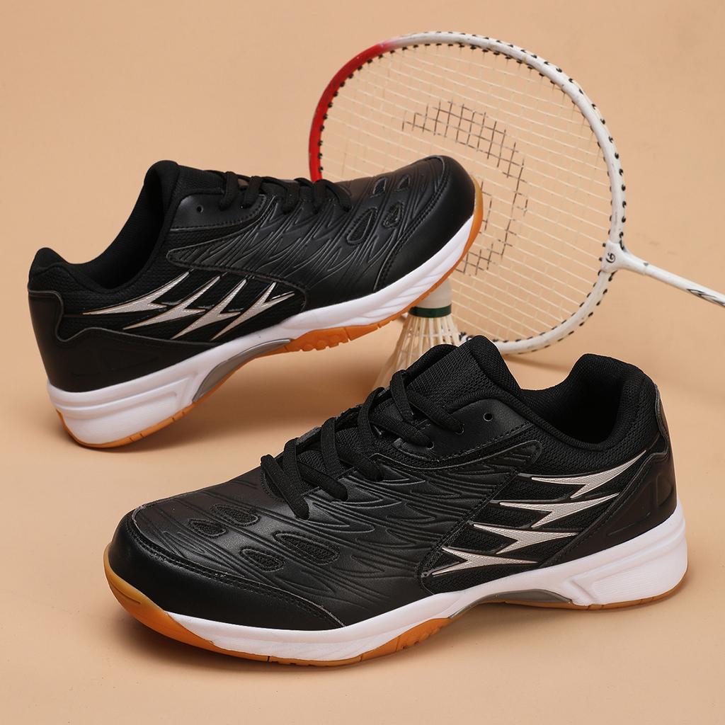 Badminton Shoes for Men and Women, Professional Tennis Shoes, Training Sneakers, Table Tennis Shoes, Shock-Absorbing, Wear-Resistant and Non-Slip