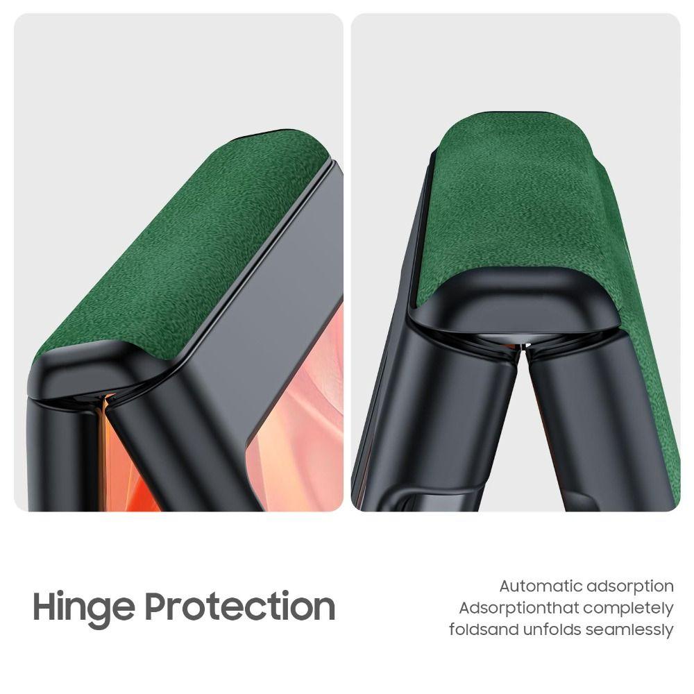 Displayschutzfolie Integrierter Shell Film Leder Handyhülle für Moto Razr 50/50 Ultra