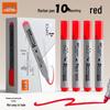 Waterproof Quick-Drying Oil-Based Broad Tip Marker for Construction and Express Logistics - Fade-Resistant Pen