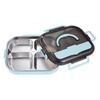 304 Stainless Steel Insulated Bento Lunch Box, Microwaveable & Compartmentalized for Students & Office Workers