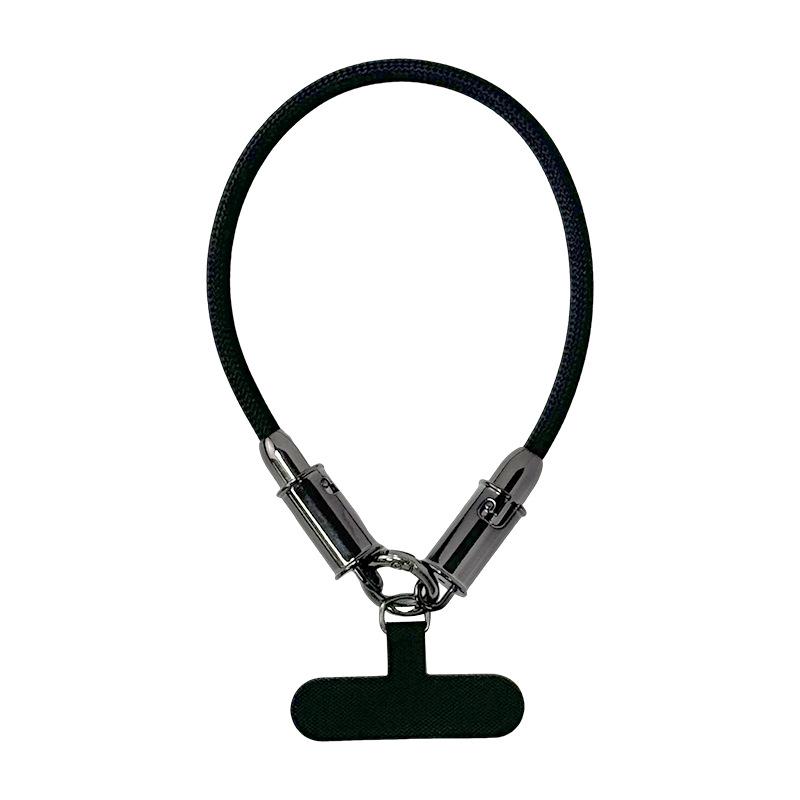 Braided Apple 15 Lanyard & Fast Charging Cable: 2-in-1 Anti-Lost Design