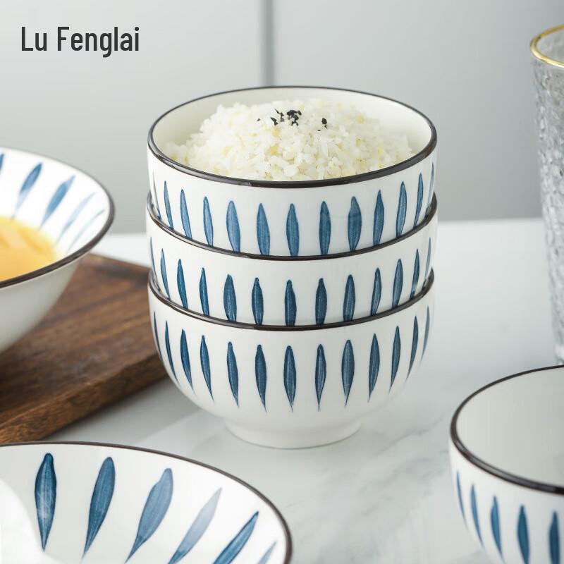 Lu Feng Lai Japanese Orchid Ceramic Dinnerware Set