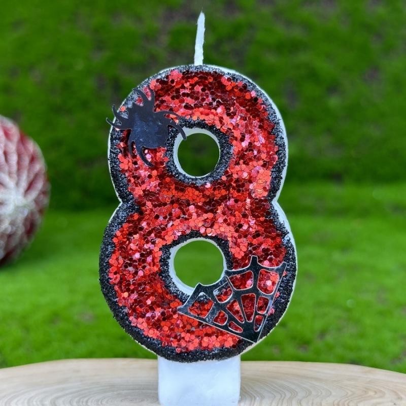 Creative Digital Birthday Candle Cake Party Decoration Birthday Handmade Diy Candle 0-9