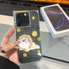 Clear Square Back Tube Case Protection For iPhone 16 ProMax 11 12 15 Plus 14 Pro Max 13 Anti-Oxygen,The Eccentric Cat Pattern Casing