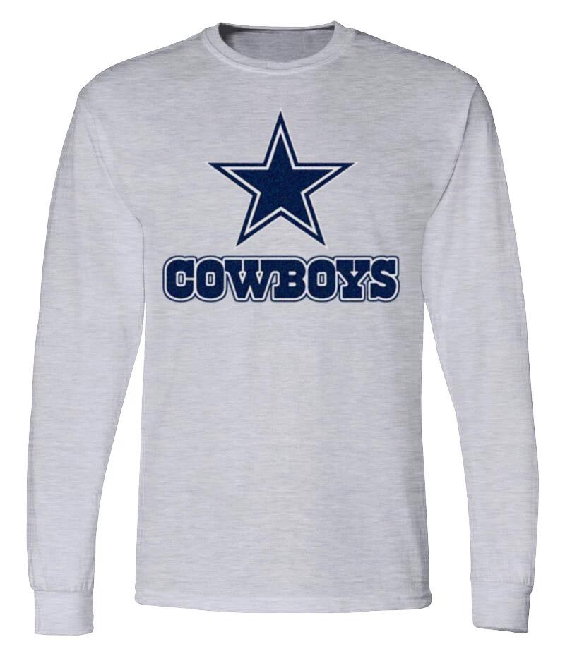 Cowboys Long T-Shirt Dallas Football DAL Star M